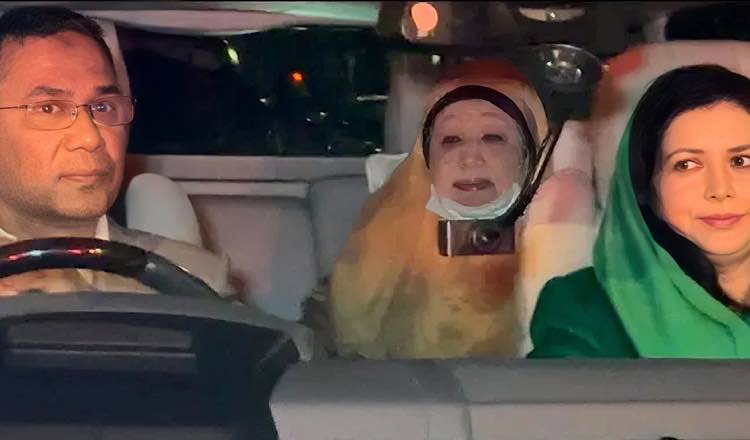 হাসপাতাল ছেড়ে বেগম খালেদা জিয়া ছেলের বাসায় উঠেছেন