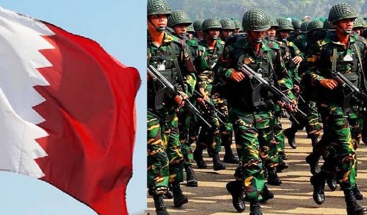 কাতার বাংলাদেশ থেকে ৭২৫ সেনাসদস্য নেবে