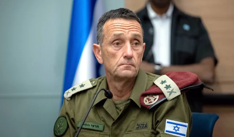 ইসরায়েলের সেনাপ্রধানের পদত্যাগের ঘোষণা